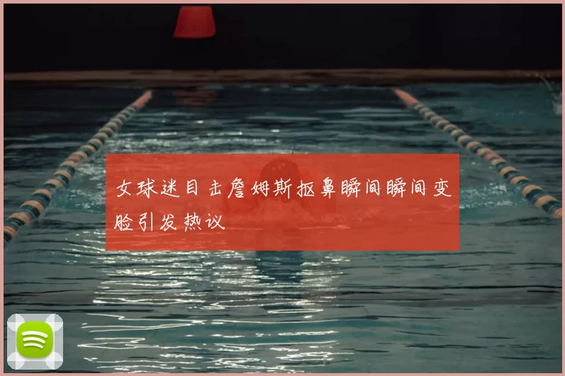 女球迷目击詹姆斯抠鼻瞬间瞬间变脸引发热议